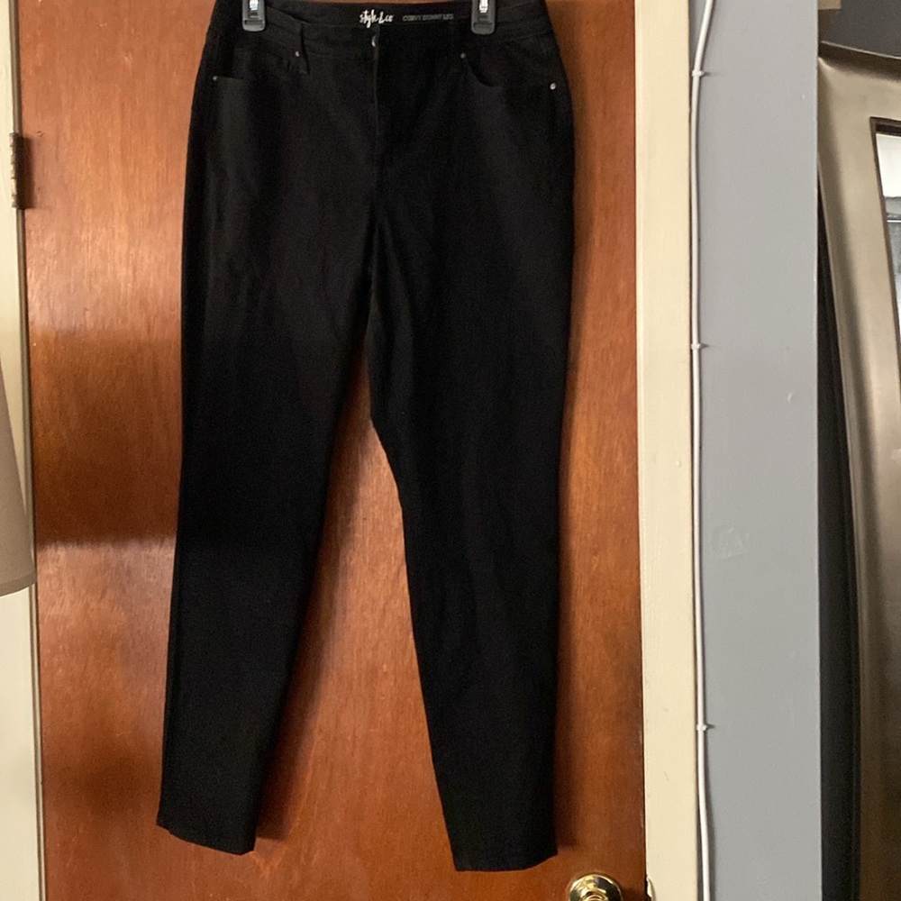 Style & Co Curvy black pants size12